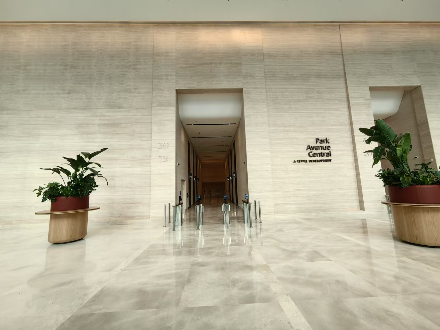 吉宝静安中心大厅